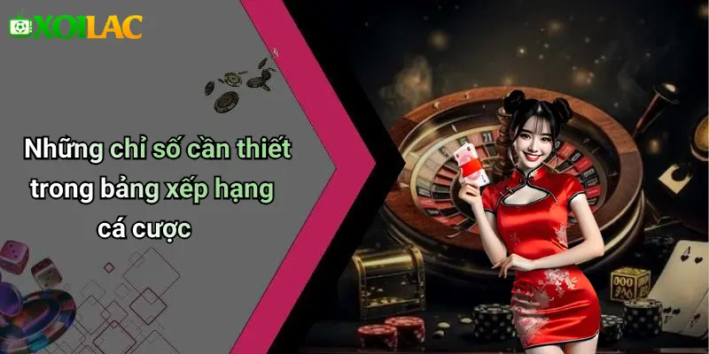 Bảng Xếp Hạng 3 Những chỉ số cần thiết trong bảng xếp hạng cá cược