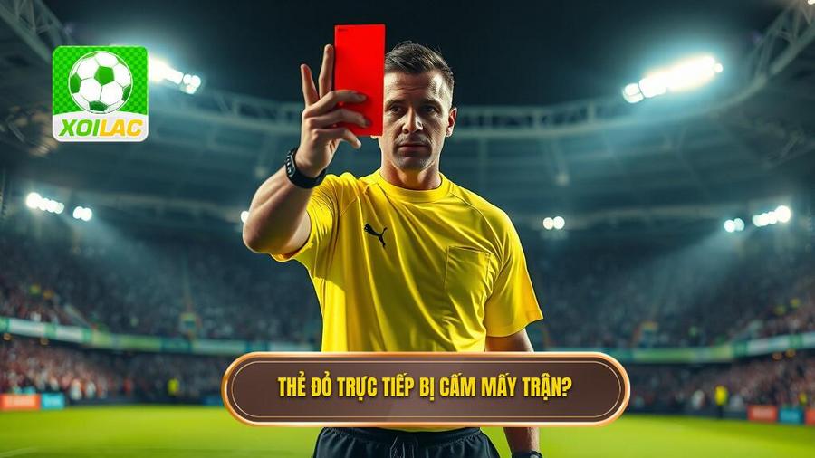 Thẻ đỏ trực tiếp bị cấm mấy trận? Phân tích chi tiết quy định kỷ luật bóng đá 2 2. Thẻ đỏ trực tiếp bị cấm mấy trận_