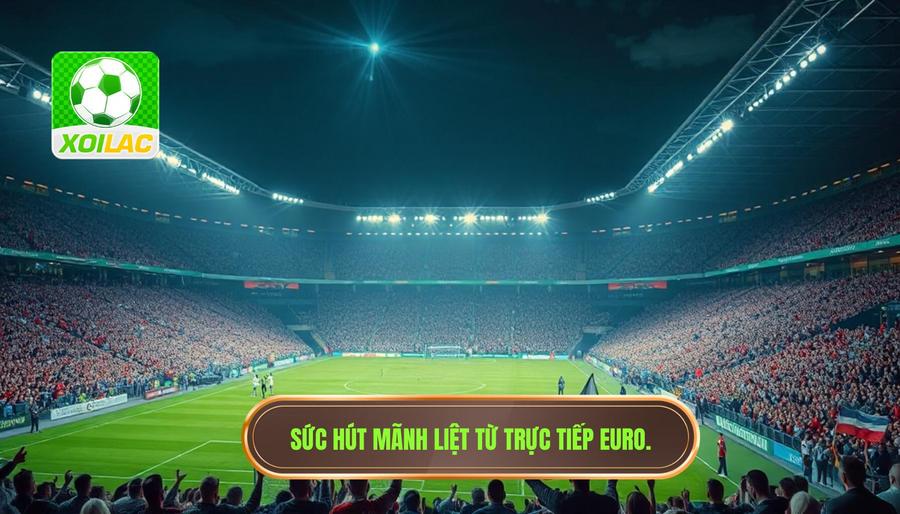 Tại sao trực tiếp Euro lại có sức hút mãnh liệt đến vậy?
