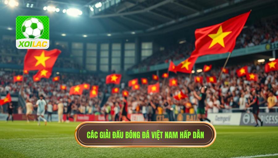 Các giải đấu tâm điểm khi xem trực tiếp bóng đá Việt Nam