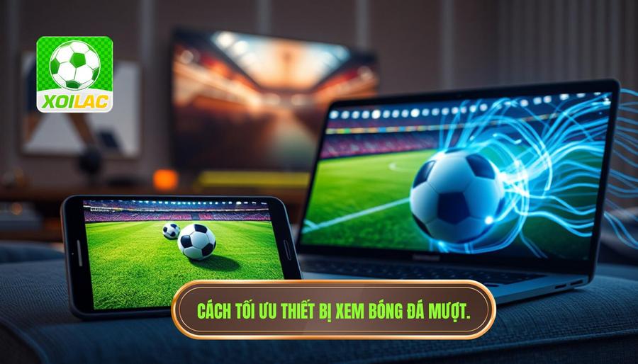Cách tối ưu hóa thiết bị để xem bóng đá tốc độ cao không bị gián đoạn